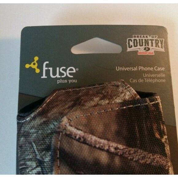 New 2 Mossy Oak Universal Phone Case Holder with Clip Break Up Country Camo Fuse - Picture 4 of 11